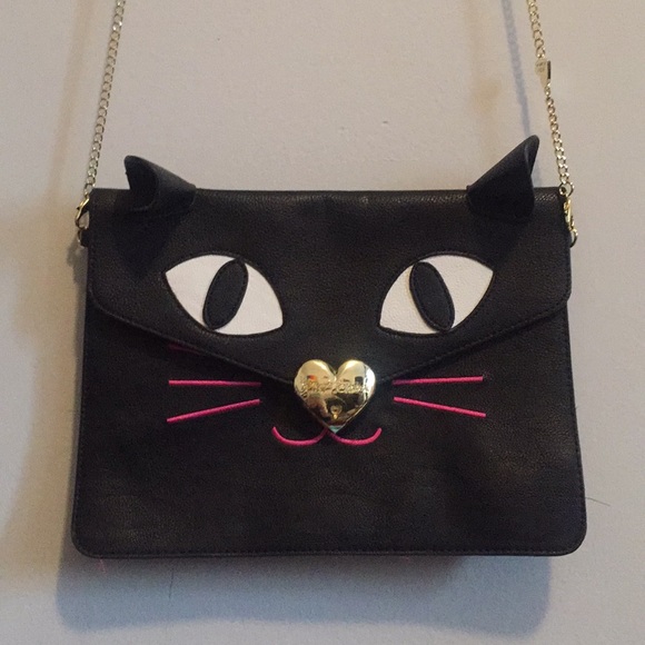 cat purse betsey johnson